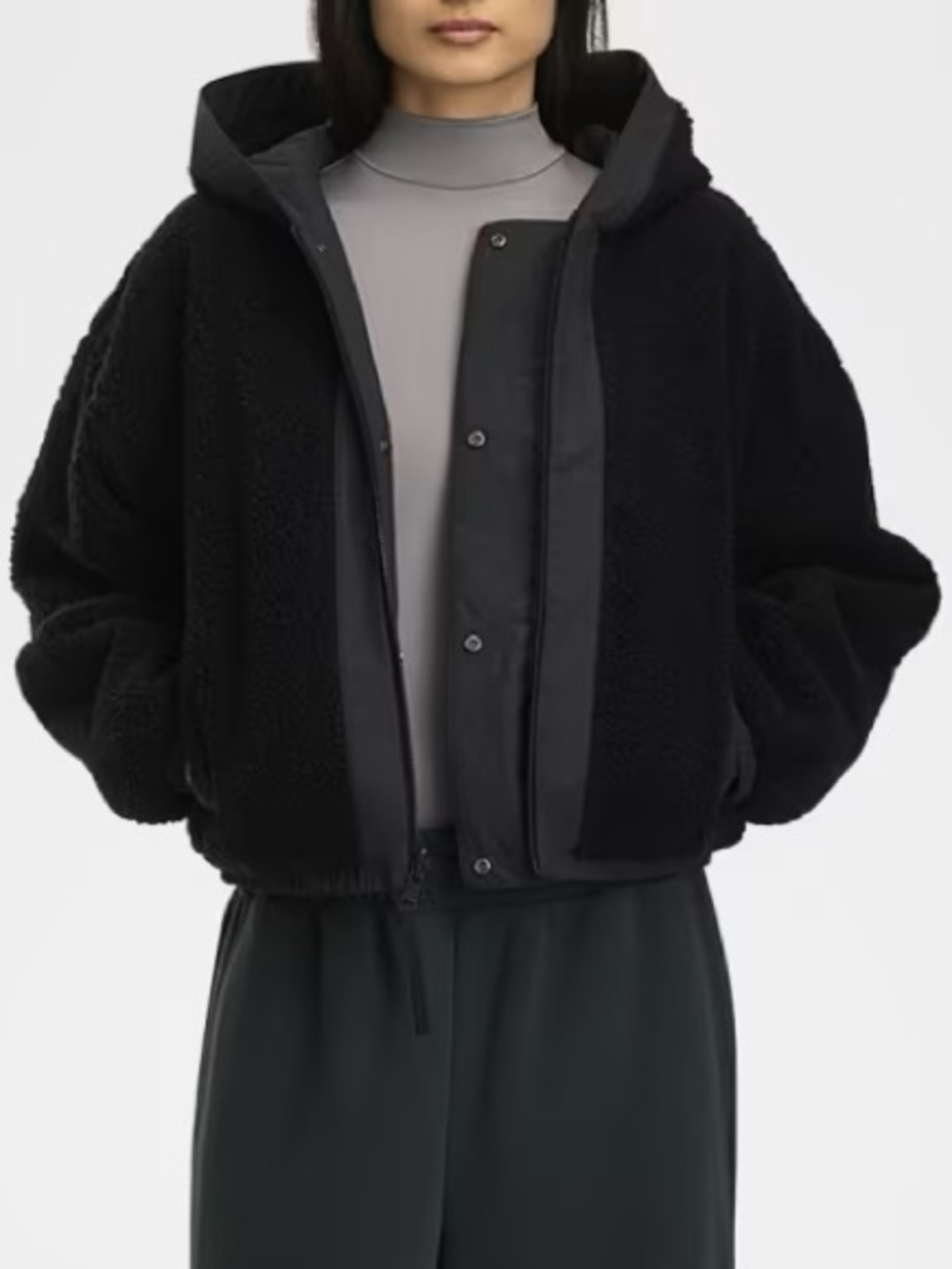 Canada Goose
Alberni Reversible Fleece Bomber Jacket